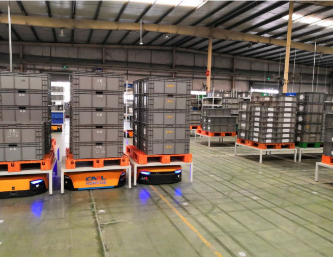 【兆恒機械】汽車零部件物流無人倉庫爆光，震撼